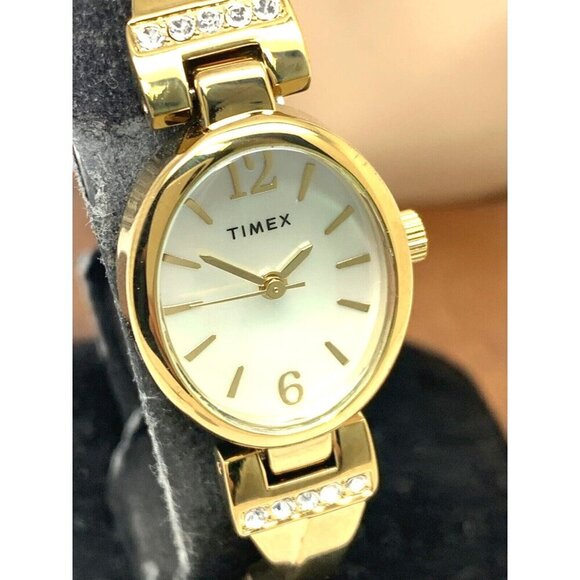 Timex Women's Watch TW2U70000 Quartz Mother of Pearl Gold Expansion Band… - Picture 12 of 13